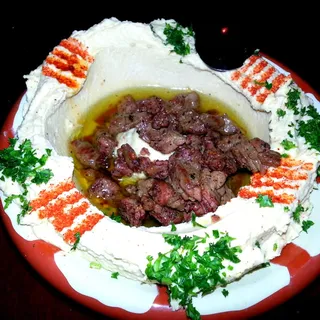 Hummus with Meat