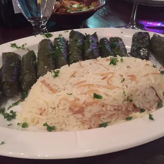 Grape Leaves Platter