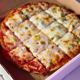 a pizza in a box