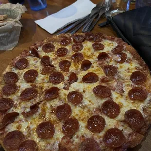 Pepperoni pizza