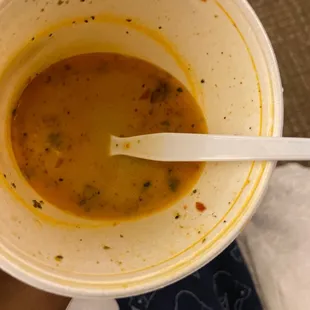 Watered down chowder