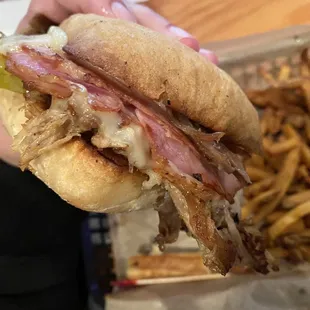 Cuban Sandwich (up close).