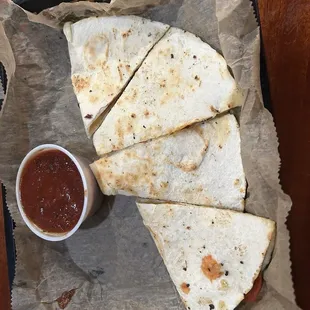 Pizza Quesadillas