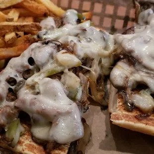 The &quot;Say Philly, Please&quot; sandwich.  Steak (as opposed to chicken or turkey.