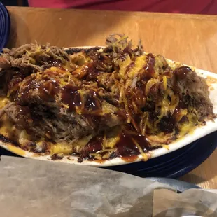 Pulled pork Mac-n-cheese