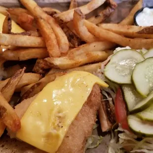 Simply titled, The Fish Sandwich (Alaskan Pollock)