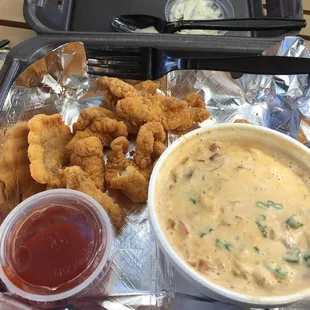 Corn and Crab Bisque