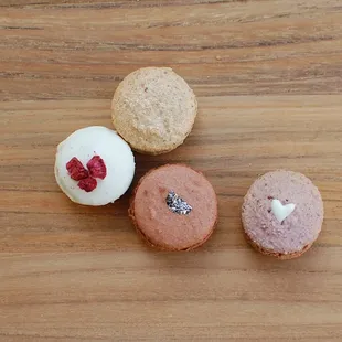 Petite macarons for your special someone during Valentine's Day
