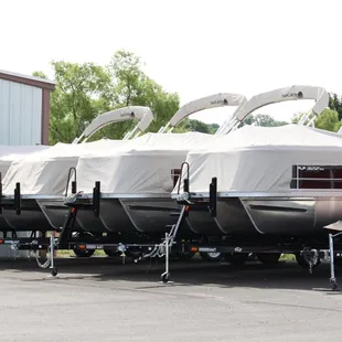 New G3 pontoons by Yamaha.