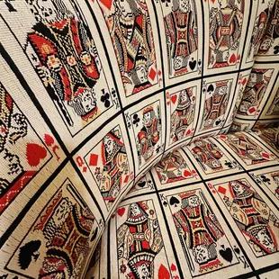 Seats in bowling area