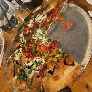 pizza, food