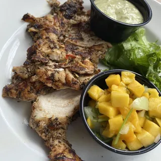 Jerk Grilled Chicken Fingers