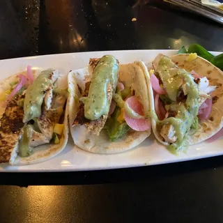 Jamaican Jerk Mahi Mahi Tacos