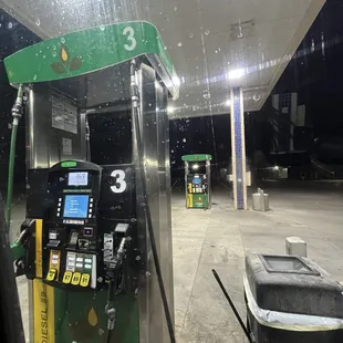 Diesel/regular pumps