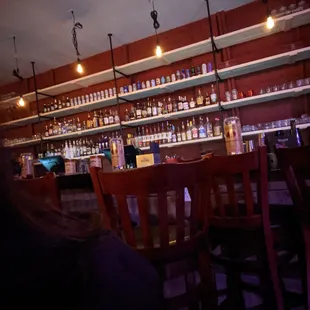 Part of the bar
