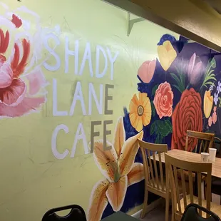 Upstairs dining area