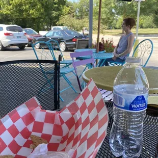 Outdoor seating