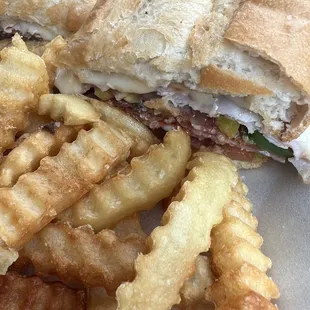 Hot Italian Sub Sandwich