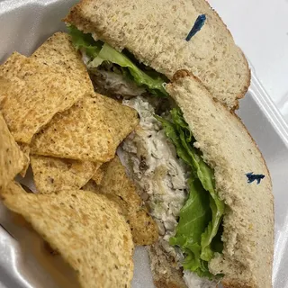 Pecan Chicken Salad Sandwich