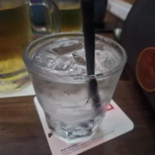 Vodka soda water