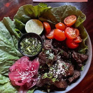 Shaking beef was super salty: $18.50 (not worth a penny)