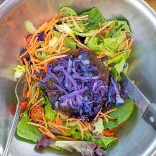 salads, food