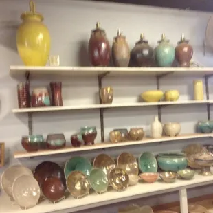 Assorted Raku Pottery