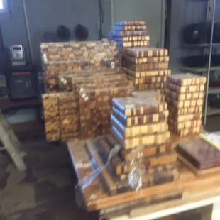 Chaotic End Grain cutting boards from $25 - $400