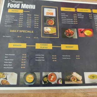 Menu.