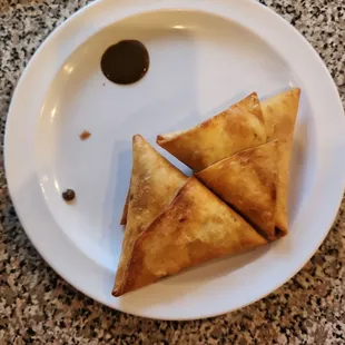 Lentil sambusa (3 for $5)