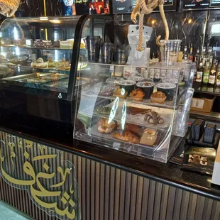 Inside, and sweets.
