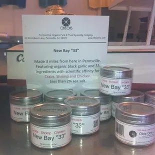 New Bay w/ black garlic in there :)