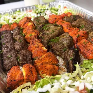 Family Platter at Shah Kabob House