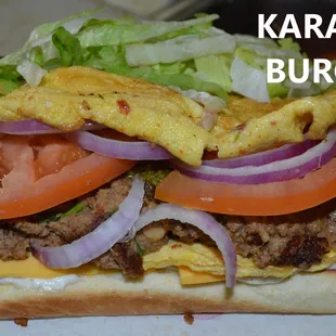 KARACHI BURGER (BEEF)