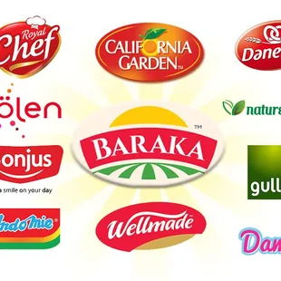 a variety of different brands