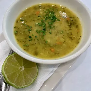 Lunch Lentil soup