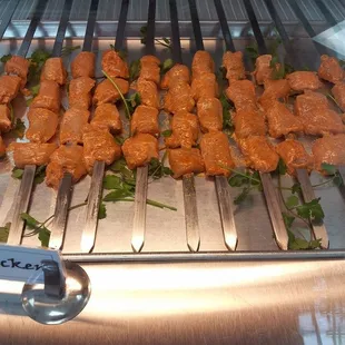 Shahi style chicken tikka kebabs