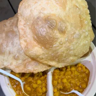 a plate of indian food