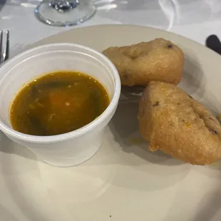 The vada was the best dish they had.