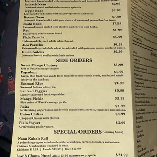 Menu, 1/6/24