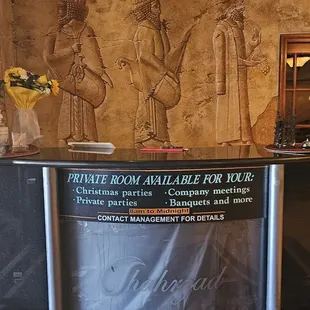 Front desk