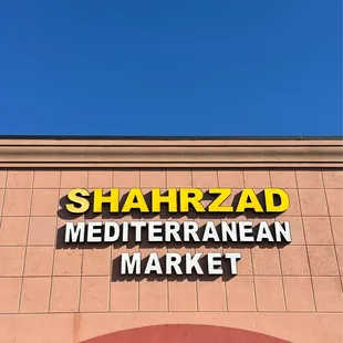 the sign