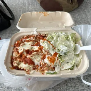 Spicy Chicken Over Rice