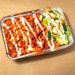 Chicken Over Rice Platter