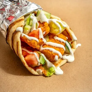 2 Pieces Fish On Pita