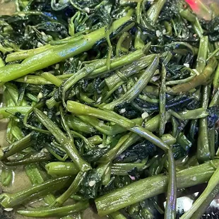 Sautéed Garlic Morning Glory