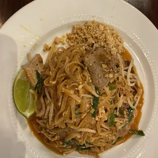 Beef Pad Thai