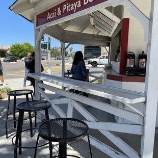 Outdoor seating