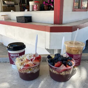 Acai Bowl - Coconut &quot;Waimea&quot;Acai Bowl - Blueberry &quot;Makaha&quot;