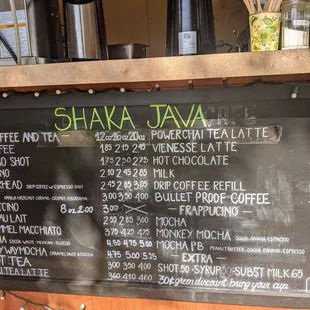 Coffee is essential to so many of us, whether we drink it alone with a good book, or with friends. Shaka Java has all your favorites.